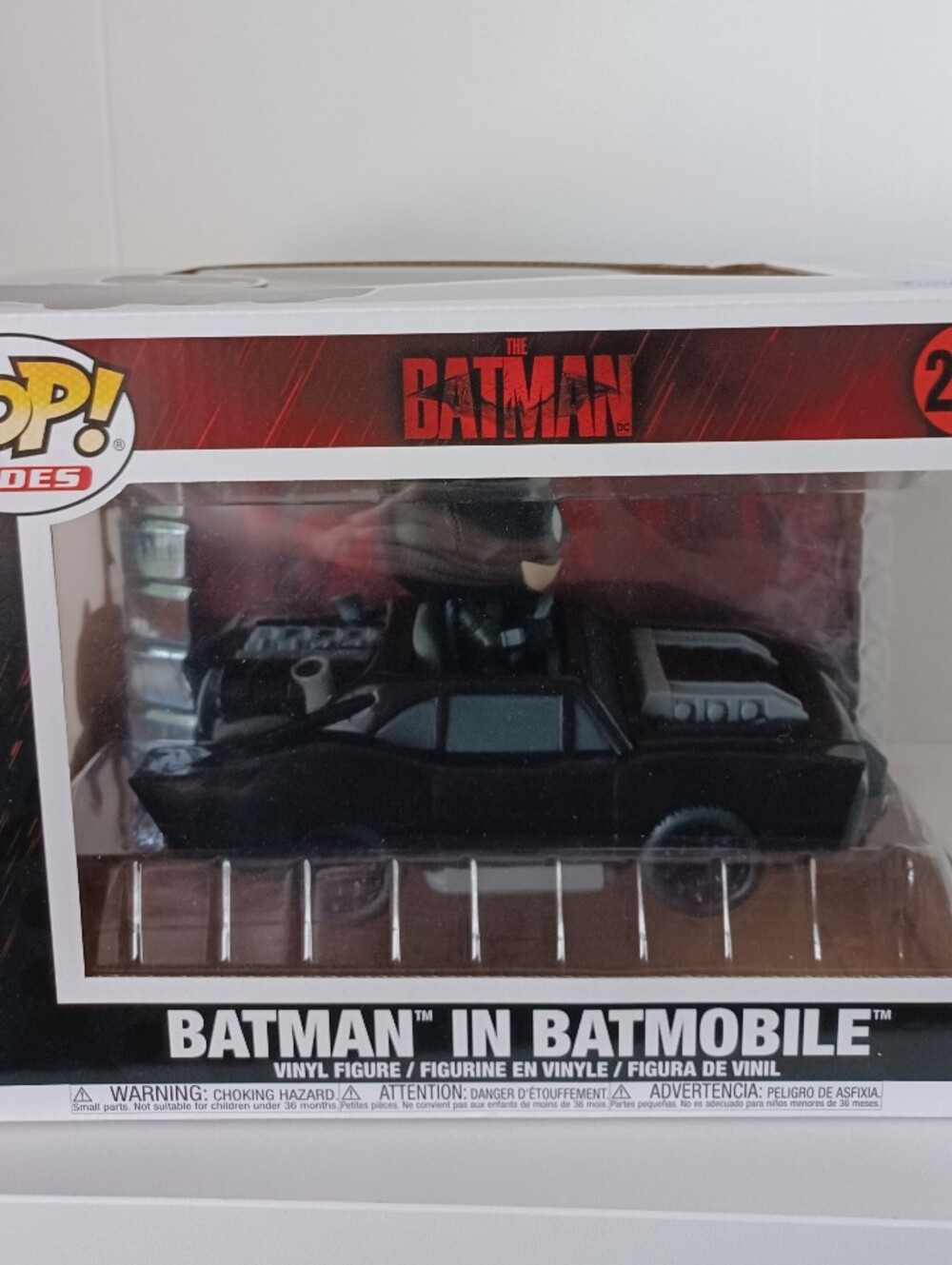 DC Comics Batman In Batmobile 282 Vinyl Figure Funko Pop Rides Collectible Toy